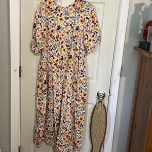 Old Navy Floral Midi Dress